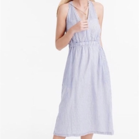 J. Crew Dresses & Skirts - 🆕 J.Crew Cross Back Midi Dress (M)
